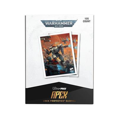 UP - T'au Empire Codex Aligned 105ct Apex Deck Protector sleeves for Warhammer 40,000