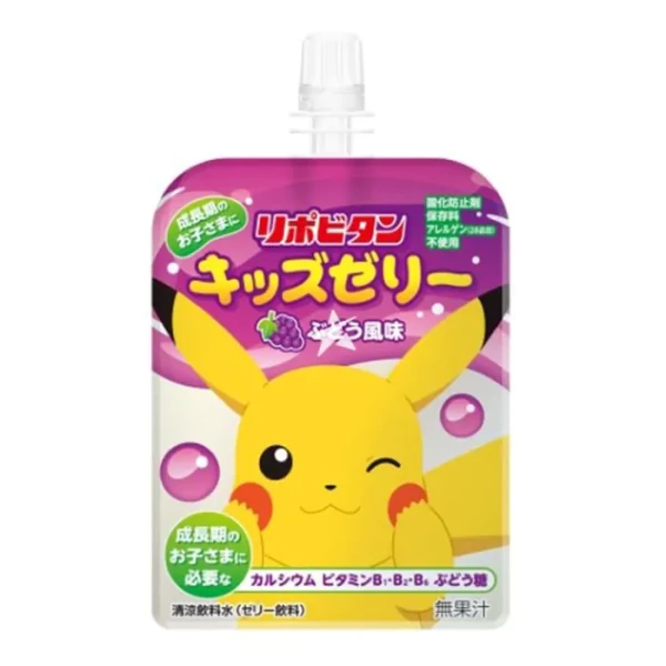 Snack: Pokemon Jelly Pack Grape / Traube 125g