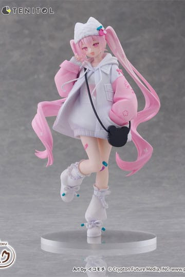 Figure: Hatsune Miku Tenitol PVC Statue Sakura Miku Cool style [petit] 19 cm