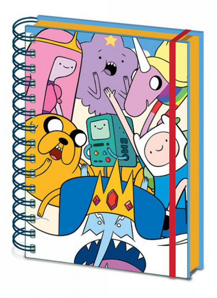 Notizbuch: Adventure Time-Characters