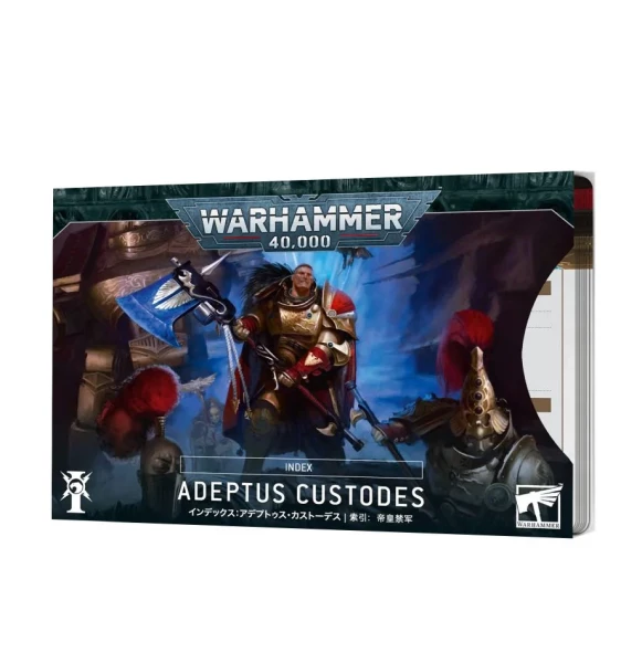 Warhammer 40,000: 72-01 Index - Adeptus Custodes (Deutsch)