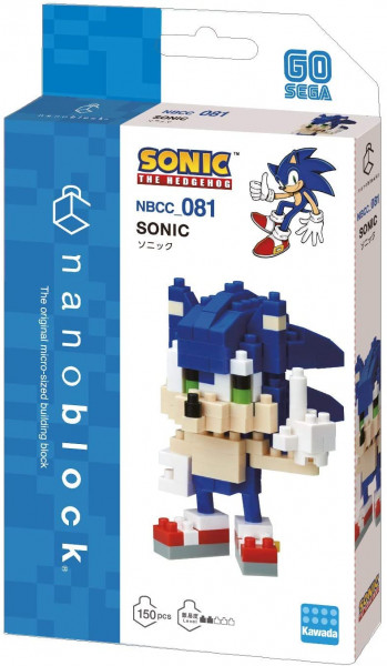 nanoblock nbcc-081: Sonic The Hedgehog - Sonic