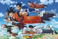 Poster: C29 Dragon Ball Super - Gokus Group 91,5 x 61 cm Poster: C29 Dragon Ball Super - Gokus Group 91,5 x 61 cm