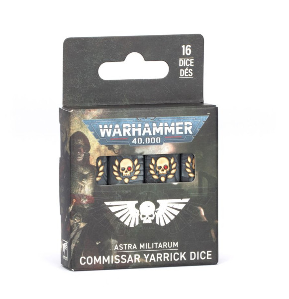 Warhammer 40,000: 47-83 Astra Militarum - Commissar Yarrick - Würfelset / Dice Set 2026