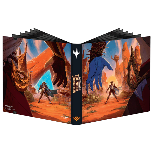 UP - OUTLAWS OF THUNDER JUNCTION 12-POCKET PRO-BINDER FOR MAGIC: THE GATHERING