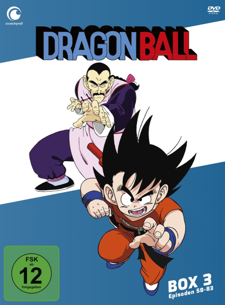 DVD Dragonball Classic - Box 03 (Ep. 058-083) - Relaunch Crunchyroll