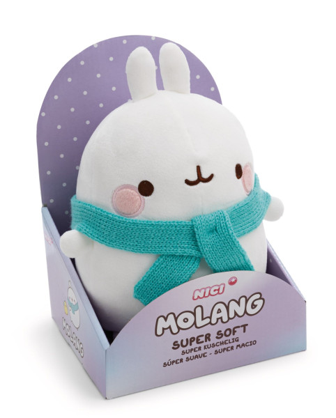 Molang - Plüsch Molang mit Schal 24cm in Geschenkverpackung