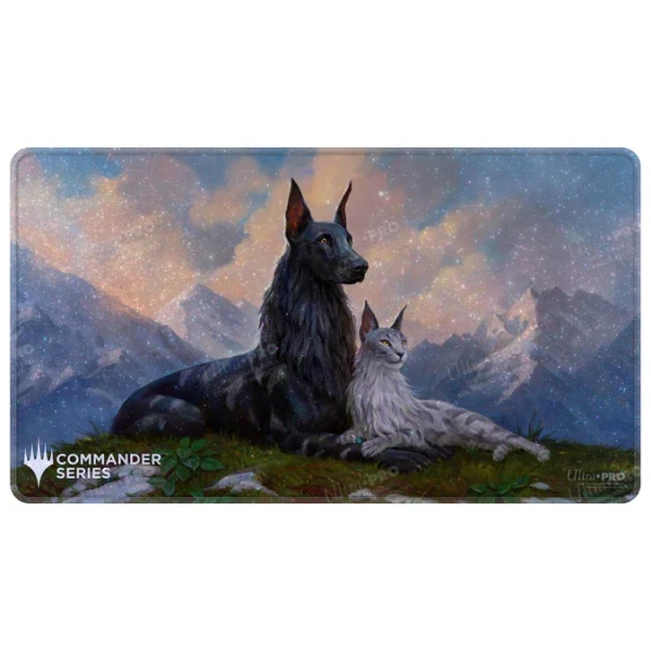 UP - Commander Series 8 Holofoil Playmat Rin and Seri for Magic: The Gathering
