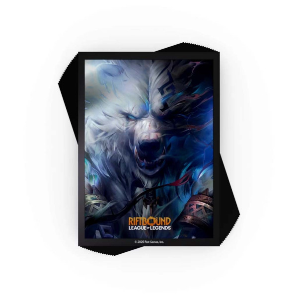 Riftbound: League of Legends TCG - Origins Volibear Art Sleeves (100 Sleeves)