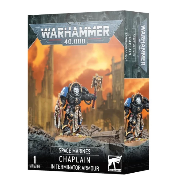 Warhammer 40,000: 48-91 Space Marines - Ordenspriester / Chaplain in Terminator Armour 2023