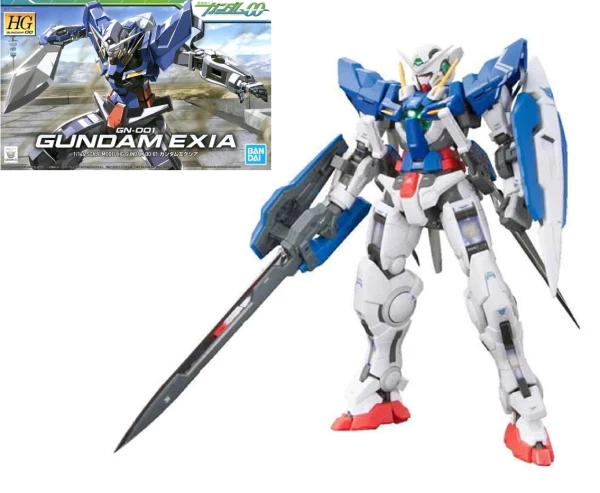 Model Kit: HG Gundam 00 01 - GN-001 GUNDAM EXIA 1/144