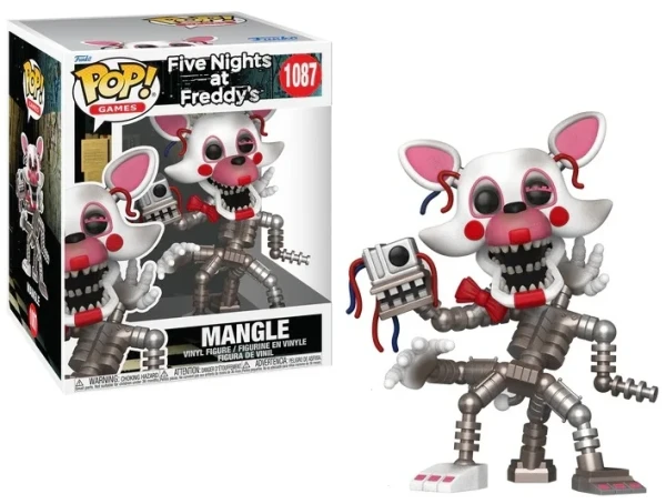 Funko POP! Super 6" Games 1087 Five Nights at Freddys - Mangle 15 cm