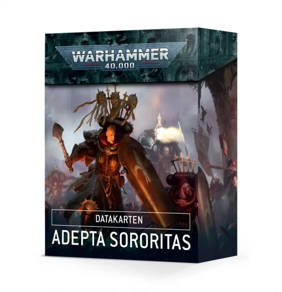Warhammer 40,000: 52-02 Datakarten / Datacards: Adepta Sororitas 2021 (DE)