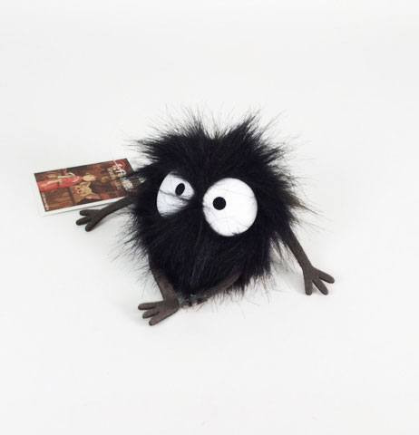 Plüsch: Studio Ghibli Plüsch-Anhänger Soot Spirit / Rußmännchen 7 cm