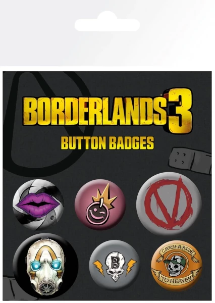 Button Badge Set: Borderlands 3 - Icons