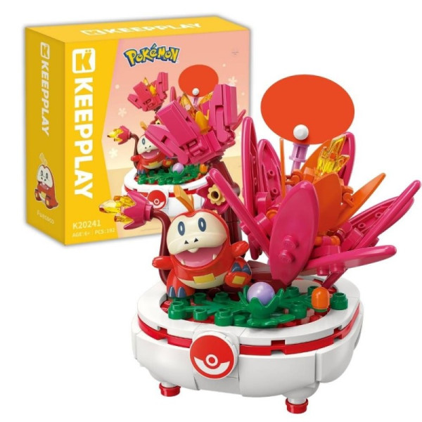 Bausatz: Pokemon Block Plant Series 02 - Krokel / Fuecoco