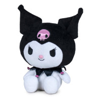 Plüsch: Hello Kitty Plüschfigur Kuromi 30 cm Plüsch: Hello Kitty Plüschfigur Kuromi 30 cm