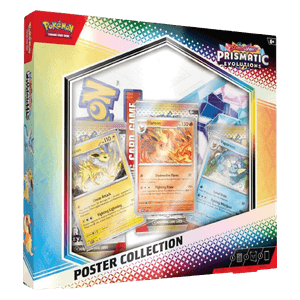 Pokemon TCG: Karmesin und Purpur 08.5 - Prismatische Entwicklungen Poster Kollektion