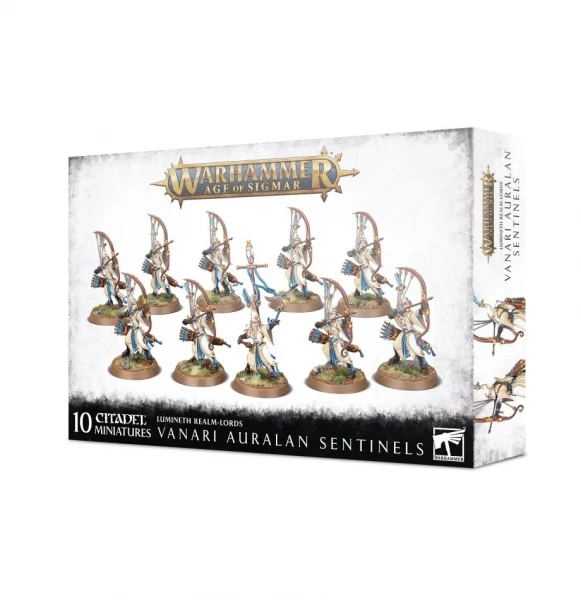 Warhammer Age of Sigmar: 87-58 Lumineth Realm Lords - Vanari Auralan Sentinels
