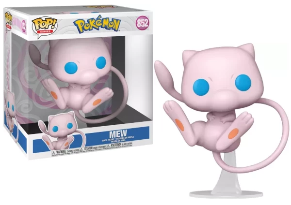 Figure: Pokemon Super Sized Jumbo POP! 852 Vinyl Figur Mew 25 cm