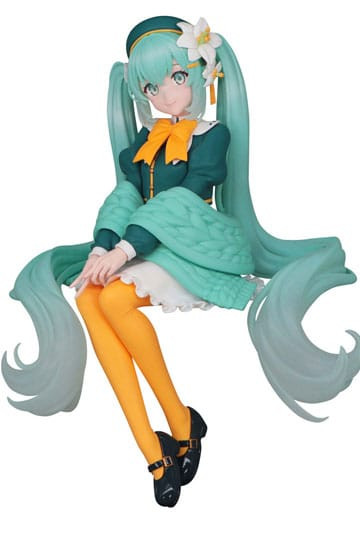 Figure: Hatsune Miku Noodle Stopper PVC Statue Flower Fairy Lily 14 cm