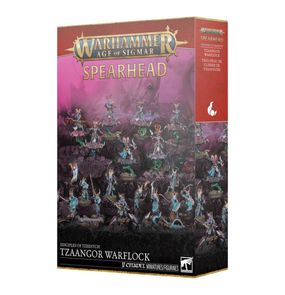 Warhammer Age of Sigmar: 70-839 Spearhead - Disciples of Tzeentch - Tzaangor Warflock 2026