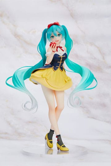 Figure: Hatsune Miku PVC Statue Hatsune Miku Wonderland Snow White 18 cm