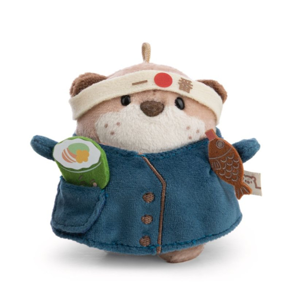 Mymochi 3in1 - Otter Jiro mit Sushi und Kochkostüm in Geschenkbox 8cm