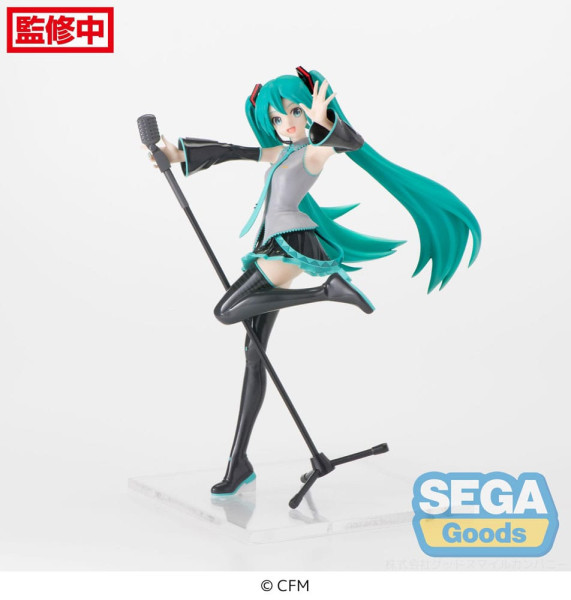 Figure: Hatsune Miku Project DIVA PVC Statue MEGA39s 15th DIVA Ver. 18 cm