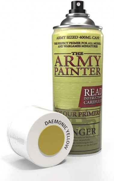 The Army Painter - Spray: Color Primer Daemonic Yellow