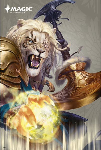 Poster: C06 Magic the Gathering Ajani 91,5 x 61 cm