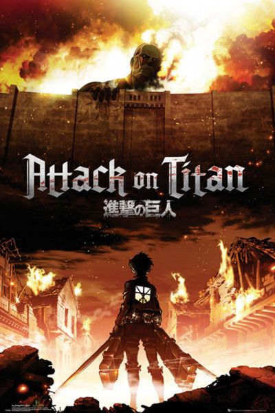 Poster: C03 Attack on Titan - Key Art 91,5 x 61 cm