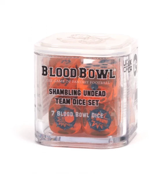 Warhammer Blood Bowl: 200-38 Dice Set der Shambling Undead