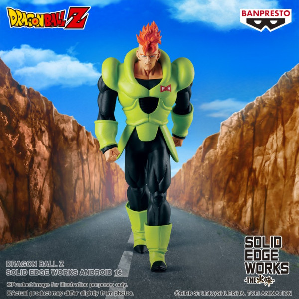 Figure: DRAGON BALL Z - SOLID EDGE WORKS - ANDROID 16 20cm