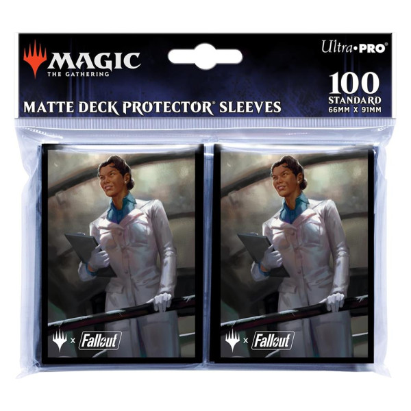 UP - Fallout 100ct Deck Protector Sleeves B for Magic: The Gathering