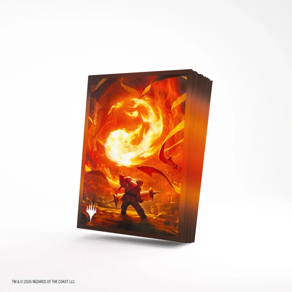 Magic: The Gathering | Secrets of Strixhaven Premium Art Sleeves - Mountain