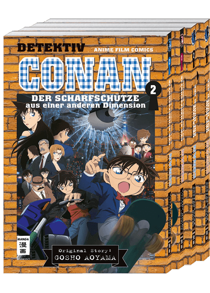 Detektiv Conan Anime - Comics Paket