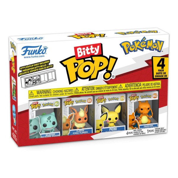 Funko Bitty POP! Pokémon 4-Pack Series 3