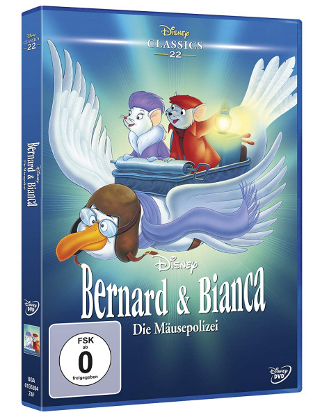 DVD Disney Classics 22: Bernard & Bianca - Die Mäusepolizei