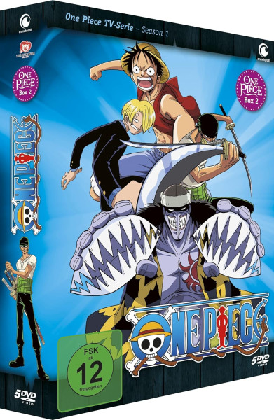 DVD One Piece - TV Serie Vol. 02 - Crunchyroll Edition