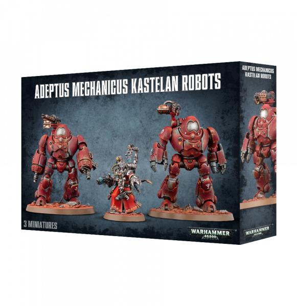 Warhammer 40,000: 59-16 Adeptus Mechanicus - Kastelan Robots 2017