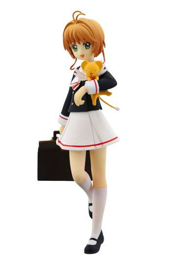 Figure: Card Captor Sakura Clear Card Special PVC Statue Tomoeda Junior High School Uniform 17 cm