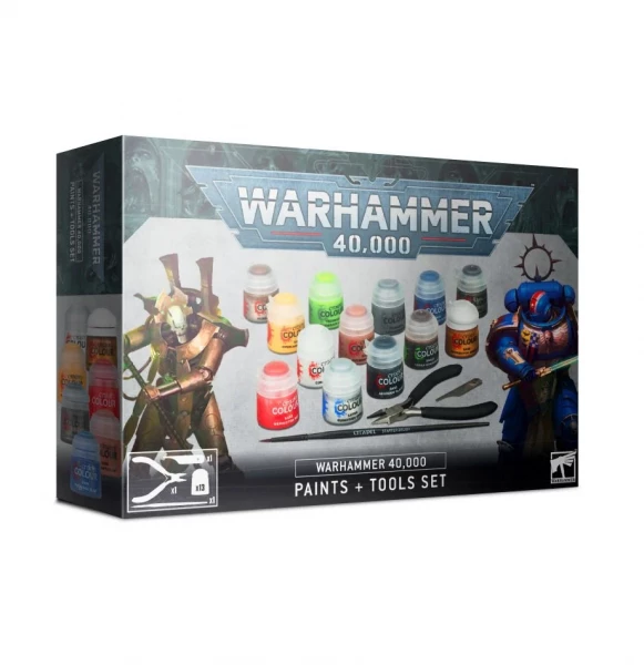 Warhammer 40,000: 60-12 Paints + Tools Set 2020