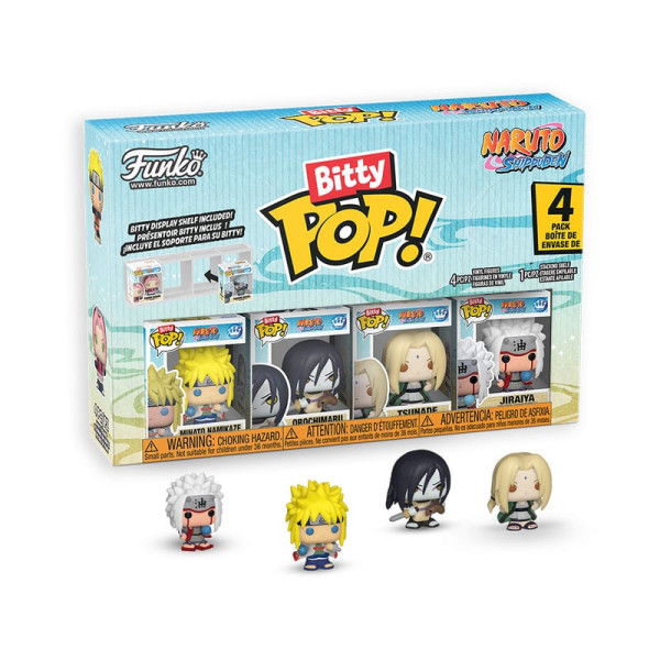 Funko Bitty POP! Naruto Shippuden 4-Pack Team