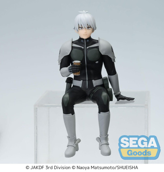 Figure: Kaiju No. 8 PM Perching PVC Statue Reno Ichikawa Break Time 15 cm