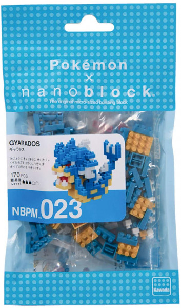 nanoblock nbpm-023: Pokemon - Garados