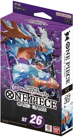 ONE PIECE TCG: ST-26 Starter Deck - Purple Monkey.D.Luffy - EN
