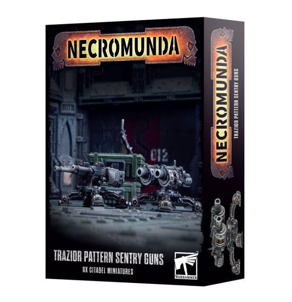 Warhammer Necromunda: 301-35 Trazior Pattern Sentry Guns 2024