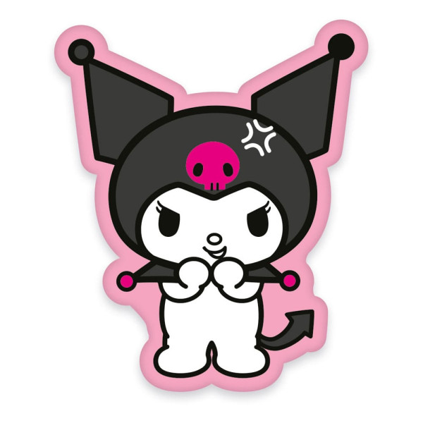 Plüsch: Sanrio Dekokissen Kuromi Smiling 36 cm