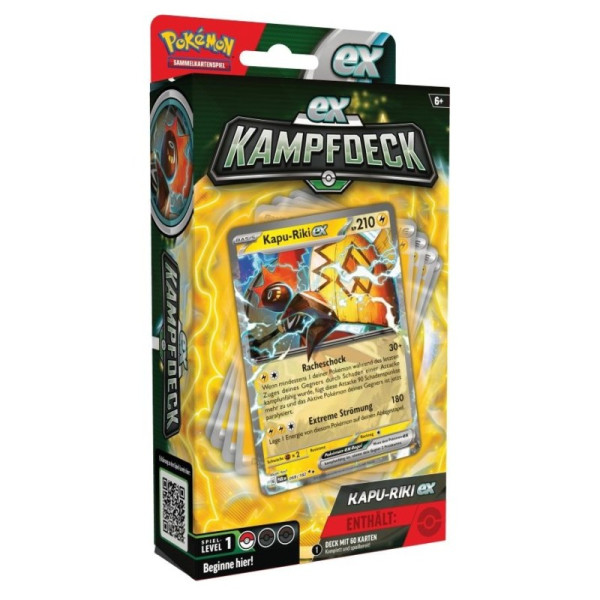 Pokemon TCG: Kampfdeck - Kapu-Riki ex - DE